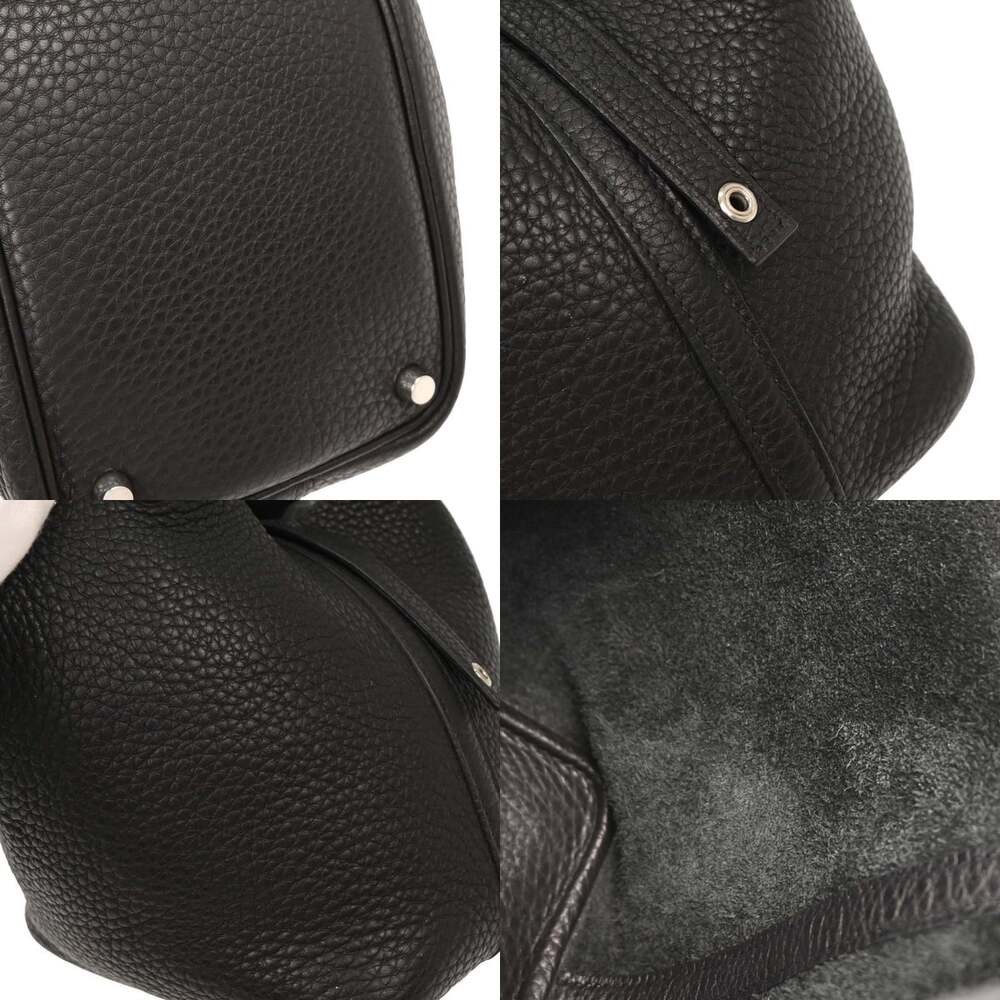 Hermès Clemence Picotin Lock Bag Black - Picture 4 of 4